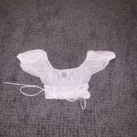 Princess Polly In the Hills Top /white corset /size 2 - Picture 2 of 3